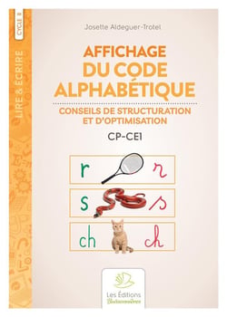 Affichage du code alphabetique. conseils de structuration et d optimisation cp-ce1