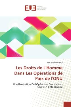 Les droits de l'homme dans les opérations de paix de l'ONU