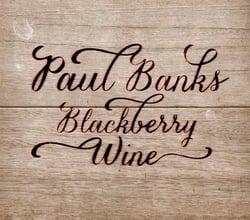 Blackberry wine - Paul Banks