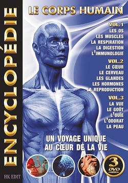Coffret encyclopédie du corps humain : un voyage unique au coeur de la vie