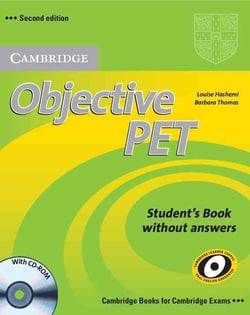 OBJECTIVE PET SECOND EDITION STUDENT'S BOOK WITHOUT ANSWERS WITH CD-ROM
