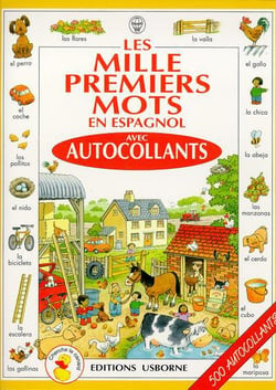 Mille premiers mots espagnol (autocollants)