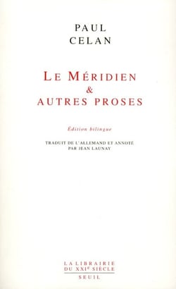Le Méridien & autres proses