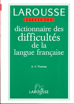Dictionnaire des difficultes de la langue francaise