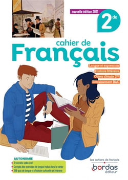 Français 2de 2021 Cahier d'exercices
