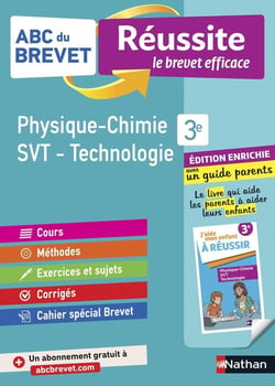 Réussite Famille - Physique Chimie SVT Techno 3e