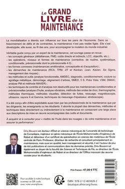 Le grand livre de la maintenance : concepts, démarches, méthodes, outils et techniques
