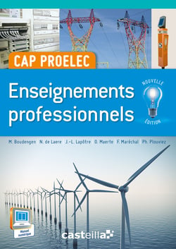 Enseignements professionnels - cap proelec - livre de l'élève