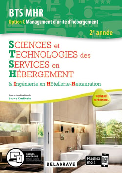 Sciences et Technologies des Services en hébergement 2e année BTS MHR (2020) - Pochette élève