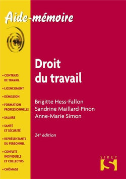 Droit Du Travail Aide-Memoire