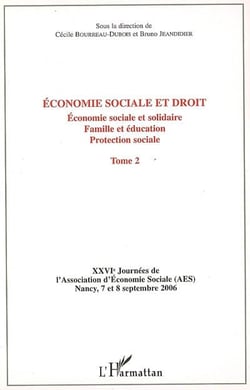 Économie sociale et droit t.2 - économie sociale et solidaire