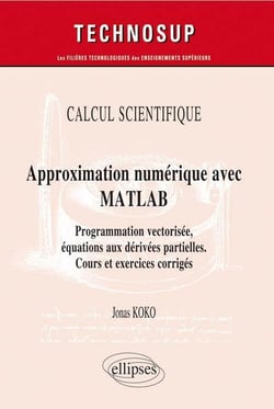 Approximation numerique avec MATLAB - programmation vectorisée, équations aux dérivées partielles