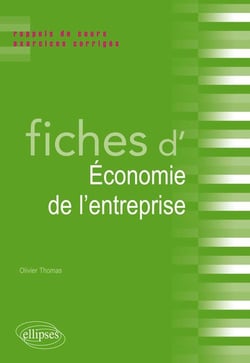 Fiches d'économie de l'entreprise
