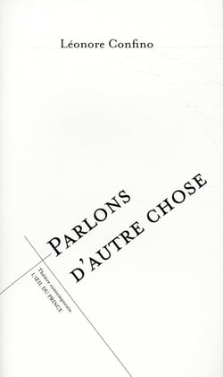 Parlons d'autre chose