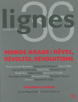 REVUE LIGNES n.36 : les soulèvements arabes
