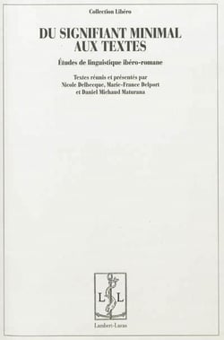 Du signifiant minimal aux textes