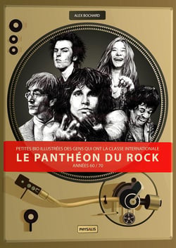 Le Pantheon Du Rock  T01 - années 60-70
