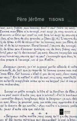 Tisons - cahier de textes facsimilés