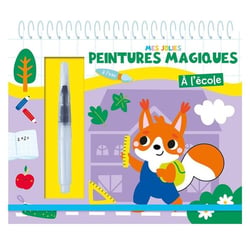 Mes jolies peintures magiques - A l'école