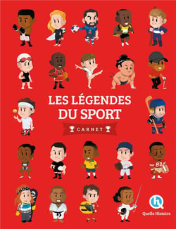 Les légendes du sport : Carnet (2e édition)