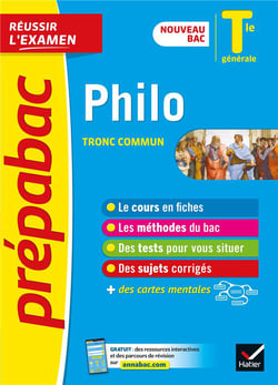 Prépabac réussir l'examen : philosophie, tronc commun - terminale générale (édition 2020/2021)