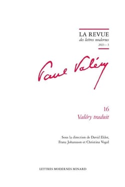 La revue des lettres modernes - Paul Valéry n.16 : Valéry traduit