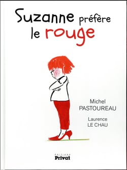 Suzanne préfère le rouge