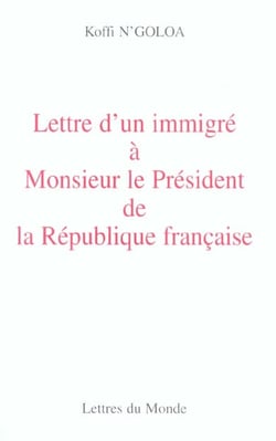 Lettre d'un immigre