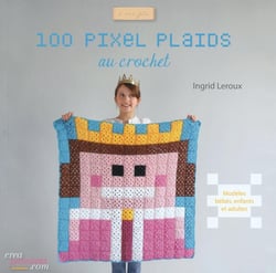 105 pixels plaids au crochet faciles à réaliser