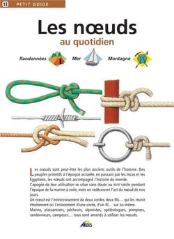 Les noeuds au quotidien - randonnées, mer, montagne