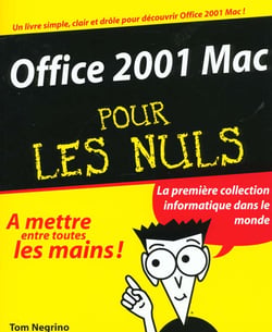 Office 2001 mac pour les nuls