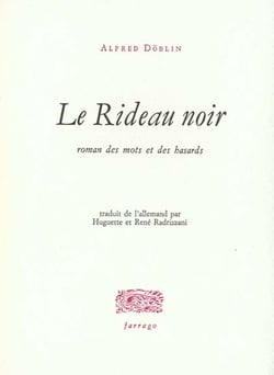 Le rideau noir, roman des mots et des hasards