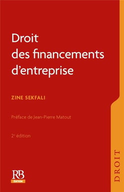 Droit des financements d'entreprise (2e édition)