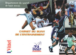Carnet du suivi de l'entraînement.