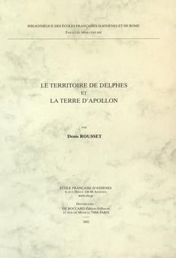 Le territoire de delphes et la terre d'apollon