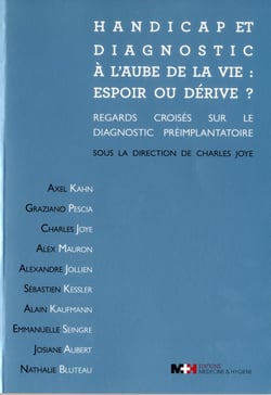 Handicap et diagnostic a l'aube de la vie