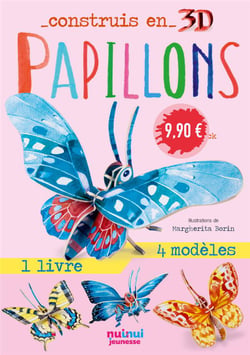 Construis en 3d - papillons