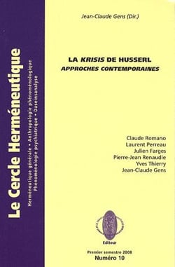La krisis de Husserl - approches contemporaines