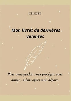 Mon livret de dernières volontés-beige