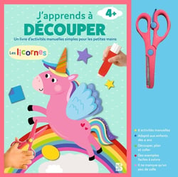 J'apprends à découper : Les licornes