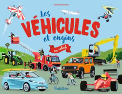 Les véhicules et engins en relief