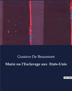 Marie ou l'Esclavage aux  Etats-Unis : Une exploration des moeurs américaines à travers le prisme de l'esclavage et des préjugés raciaux