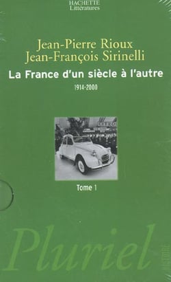 La France d'un siècle à l'autre - 1914-2000 - coffret Tome 1 et Tome 2