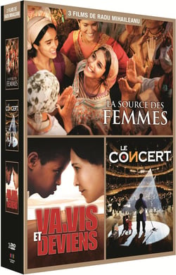 Coffret Radu Mihaileanu - La source des femmes + Va, vis et deviens + Le concert