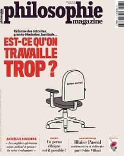 Philosophie magazine n.167 : Est-ce qu'on travaille trop ?