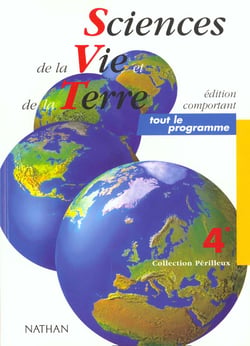 Sciences et vie de la terre 4eme tout le programme