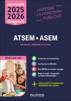 Concours ATSEM ASEM  - Tout-en-un - 2025-2026