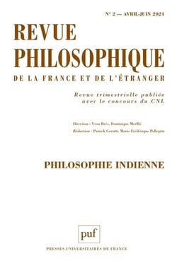 Varia / Philosophie indienne (édition 2024)