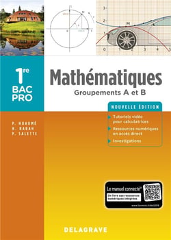 Mathématiques - groupement A et B - 1re bac professionnel - pochette élève