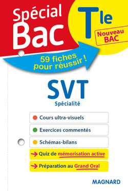 Fiches spécial bac : SVT - terminale bac (édition 2021)